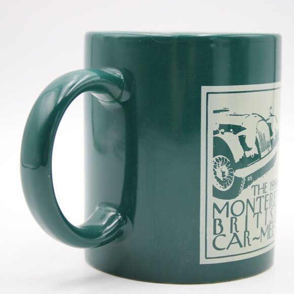 1996 Monterey British Car-Meet Car Week Green Coffee Mug Tea Cup 10oz - Picture 3 of 9